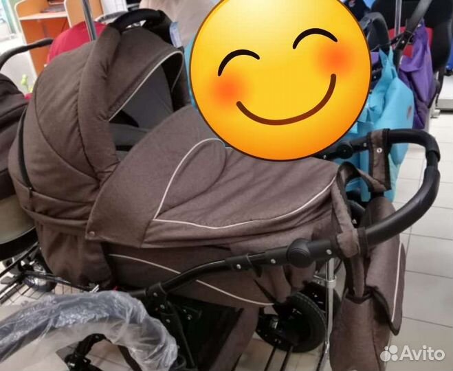 Коляска Smile Line platinum 18 2 в 1