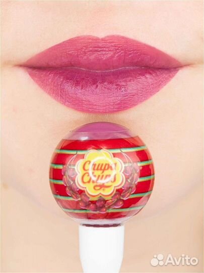 Chupa Chups. Жидкая помада-тинт в оттенке 