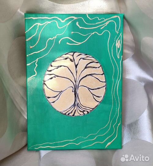 Интерьерная живопись авторская работа 25*35