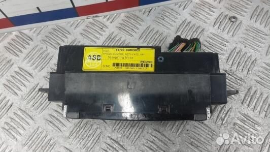 Блок управления печки и климат-контроля ssang yong