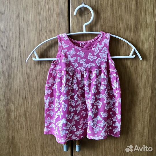 Вещи пакетом для девочки 74-80