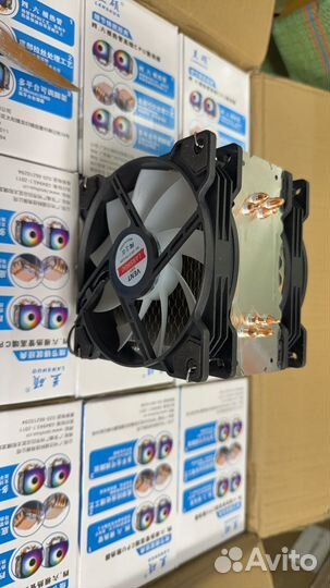 Башенный кулер 4 трубки LGA 2011/ 1155/1150/1700