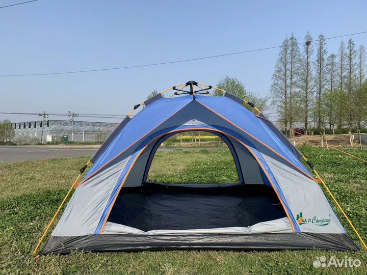 Палатка туристическая 3 местная автоматическая