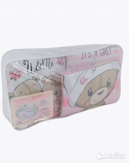 Бортики постельное белье в кроватку