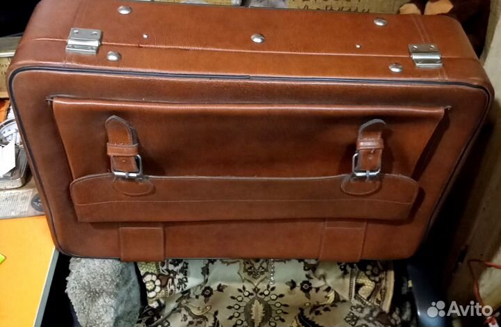 Чемодан кожаный из СССР