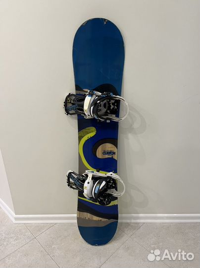 Сноуборд burton custom полный комплект