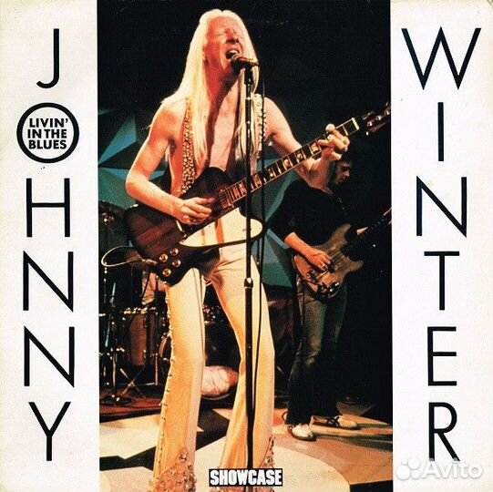 Johnny Winter - Livin' In The Blues (LP, Comp)