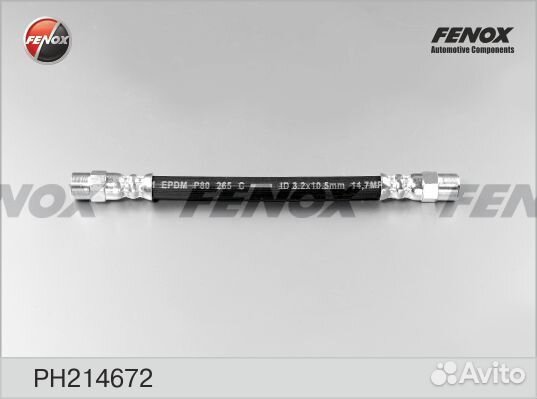 Шланг тормозной audi 80 78-86, vw golf, jetta, pas