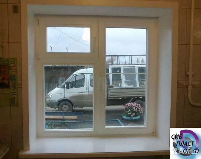 Окно пвх с форточкой