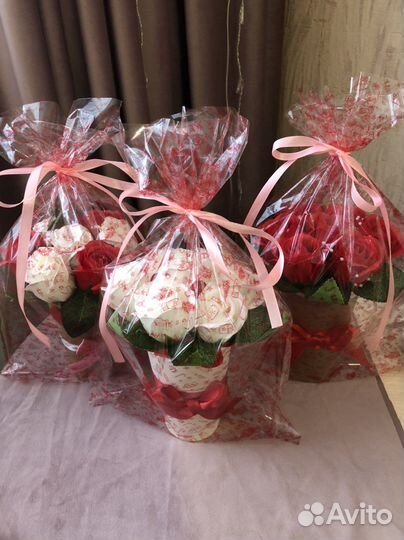 Букет мыльных роз. Мыльные розы