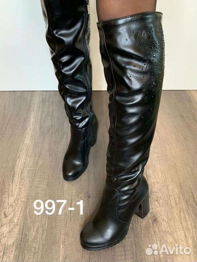 Сапоги демисезонные женские новые 37