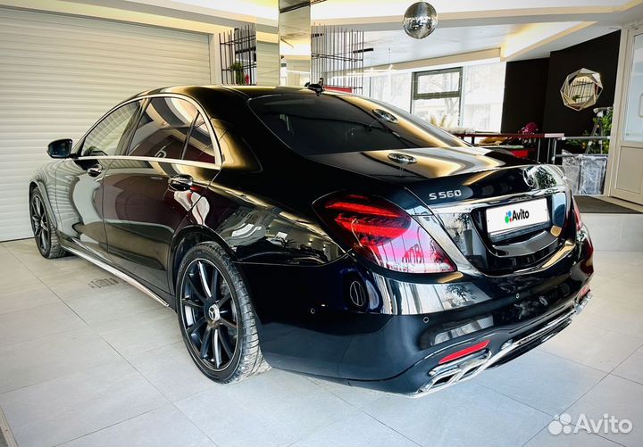 Mercedes-Benz S-класс 4.0 AT, 2017, 105 000 км