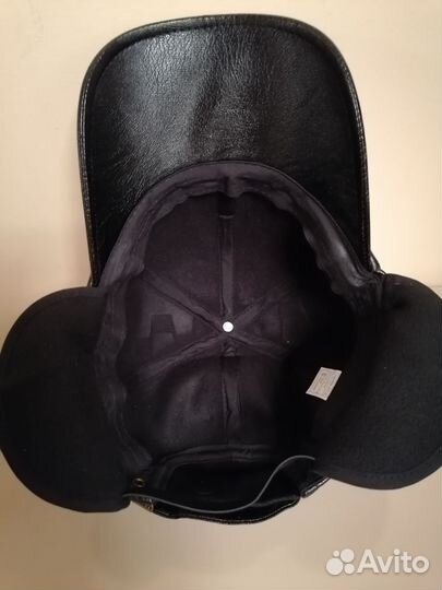 Кепка мужская зимняя с ушками, р. 56-60