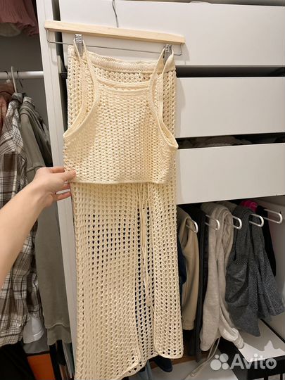 Вязаный костюм