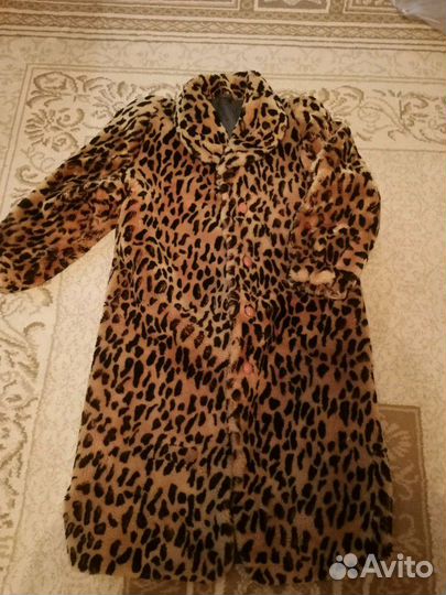 Леопардовая шуба