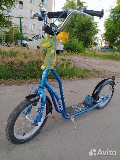 Самокат детский внедорожник Olimp 14 дюймов