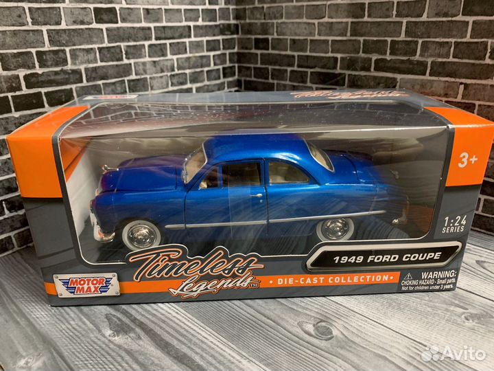 Модель 1/24 Ford Coupe 1949г