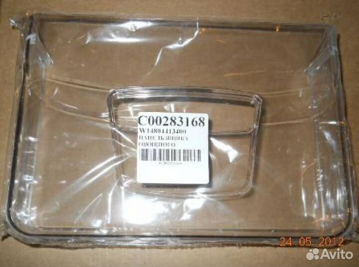 Панель ящика овощей холодильников Индезит и Арист