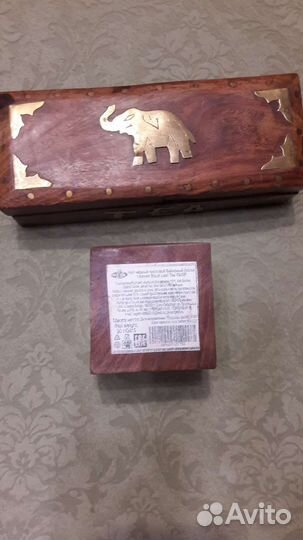 Шкатулки чайные Индия