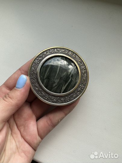 Пудреница винтаж СССР