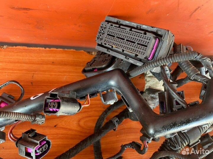 Подкапотная проводка Skoda Octavia A5 BLF 2005