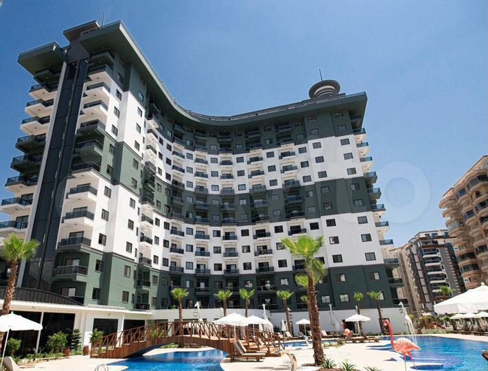 1-к. квартира, 55 м² (Турция)