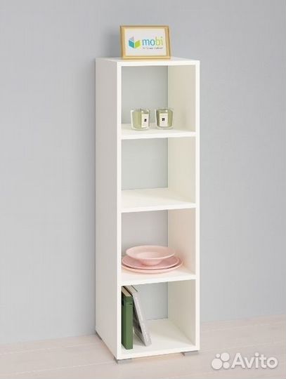 Стеллажи Ультра для хранения белые 2 штуки