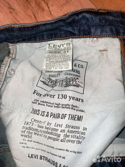 Джинсы levis 630