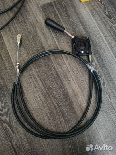 Трос газа с ручкой на каток 2,5м