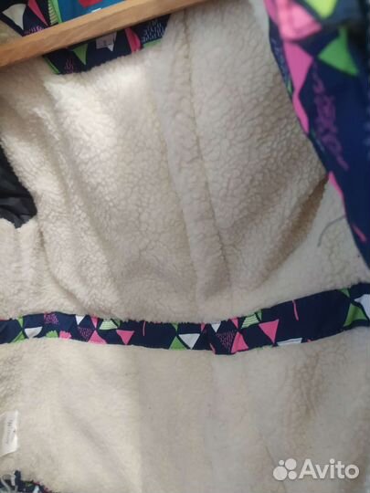 Зимний костюм на девочку 110