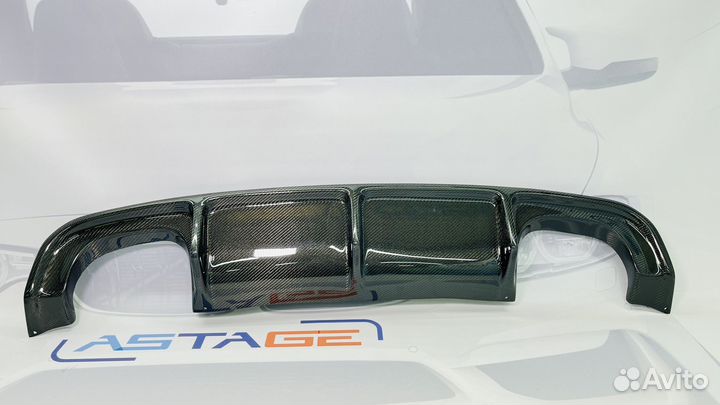 Диффузор BMW F85 F86 карбон