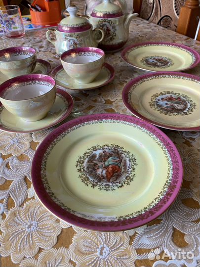 Чайно-Столовый сервиз новый гдр мадонна