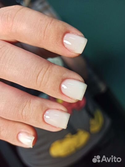 Наращивание ногтей, маникюр, покрытие гель лаком