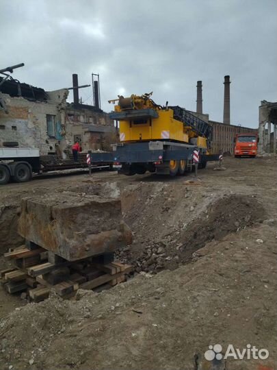 Монтаж оборудования, такелажные работы