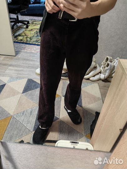 Брюки вельветовые