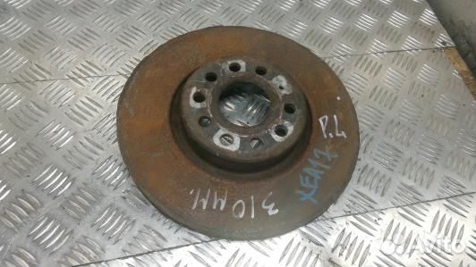 Диск тормозной передний skoda superb 2 (XEA17K601)