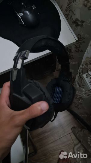Игровые наушники с микрофоном