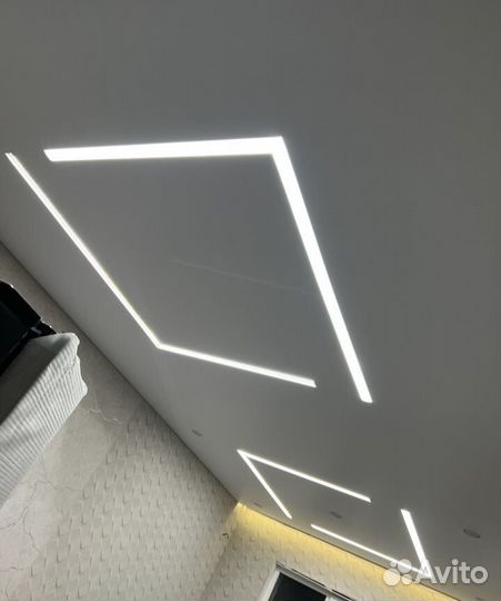 Потолки натяжные