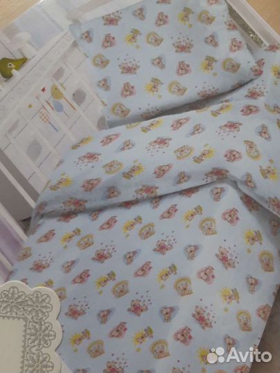 Детское постельное белье новое. Бязь