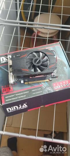 Видеокарта rx550