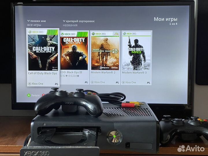 Консоль Xbox 360 Slim 250gb S игровая приставка