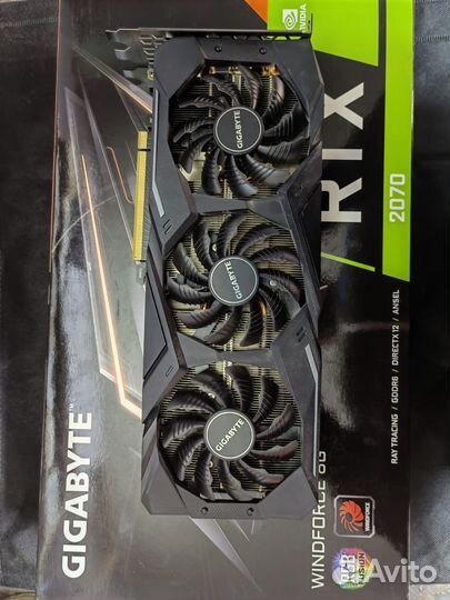 Видеокарта rtx 2070