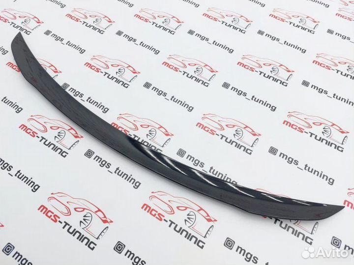 Спойлер на A-class w177 чёрный A35 AMG (Седан)