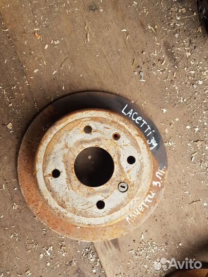 Задний тормозной диск Chevrolet Lacetti