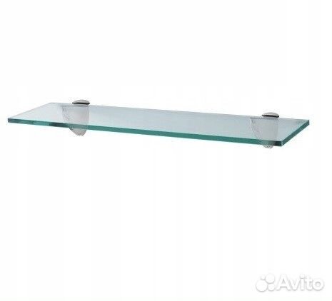 Стеклянная полка на заказ по вашим размерам прямая
