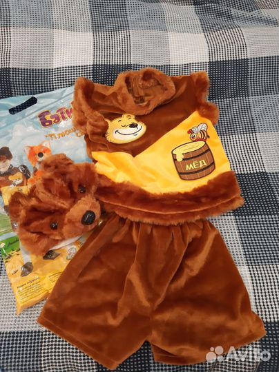 Новогодний костюм медвежонка