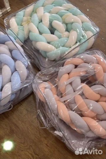 Бортики на детскую кроватку