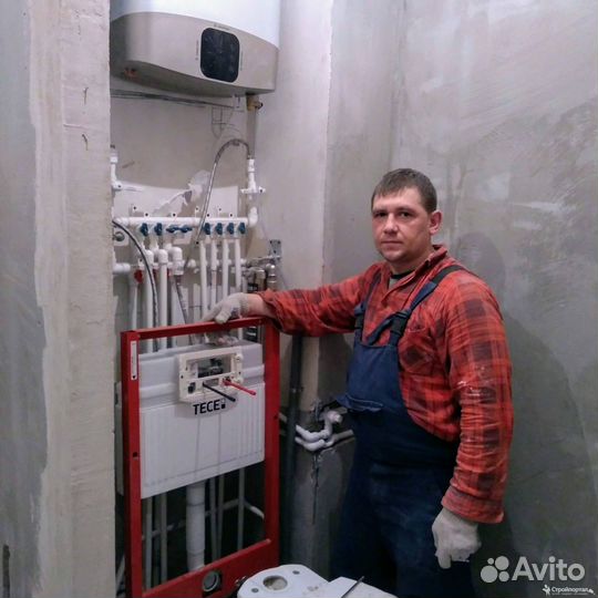 Монтаж водопровода. Услуги частного мастера