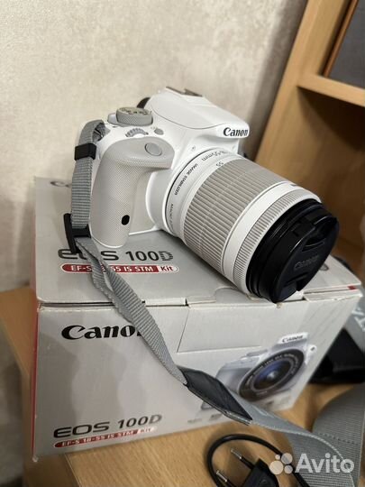 Фотоаппарат canon 100d 18-55kit