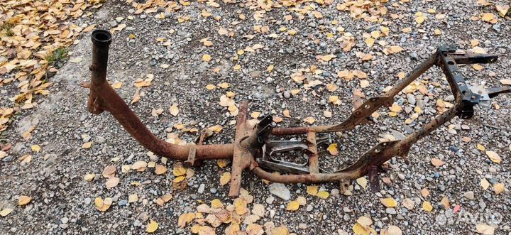 Рама мотороллер тулица